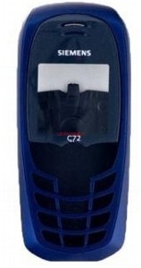 Сменная панель для Siemens C72 синий