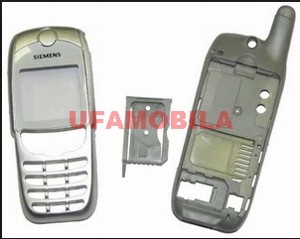Сменная панель для Siemens SL45 серебро