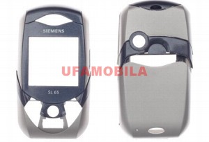 Сменная панель для Siemens SL65 серебро