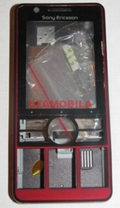 Сменная панель для SonyEricsson G900 красный