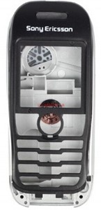 Сменная панель для SonyEricsson J300 серебро