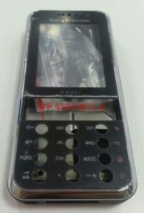 Сменная панель для SonyEricsson K660/K660i черный