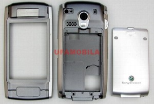 Сменная панель для SonyEricsson P910 серебро