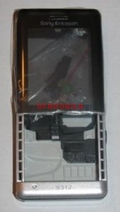 Сменная панель для SonyEricsson S312/S312i серебро