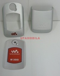 Сменная панель для SonyEricsson W300 серебро