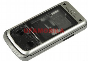 Сменная панель для SonyEricsson W760 серебро
