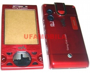 Сменная панель для SonyEricsson W995 красный