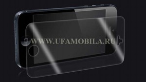 Защитная плёнка iPhone 5 на 2 стороны 3D звезды