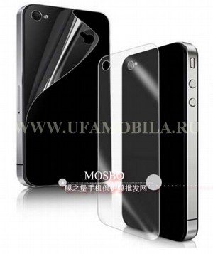 Защитная плёнка iPhone 5 прозрачная