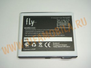 Аккумулятор Fly SX100/LX800/BL13