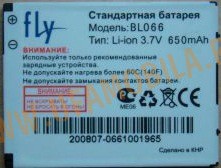 Аккумулятор Fly V100/BL066